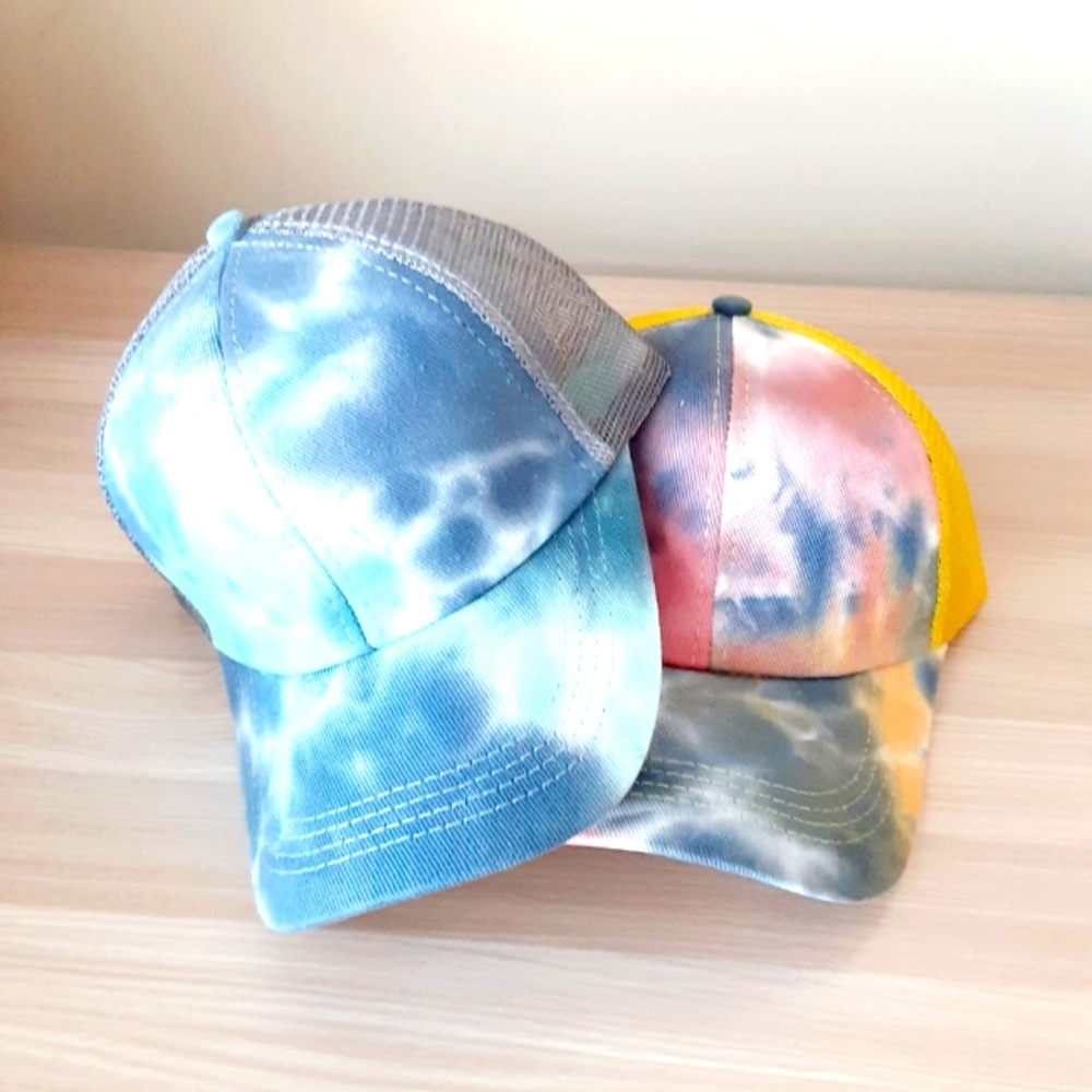 Ponytail hat bundle for women